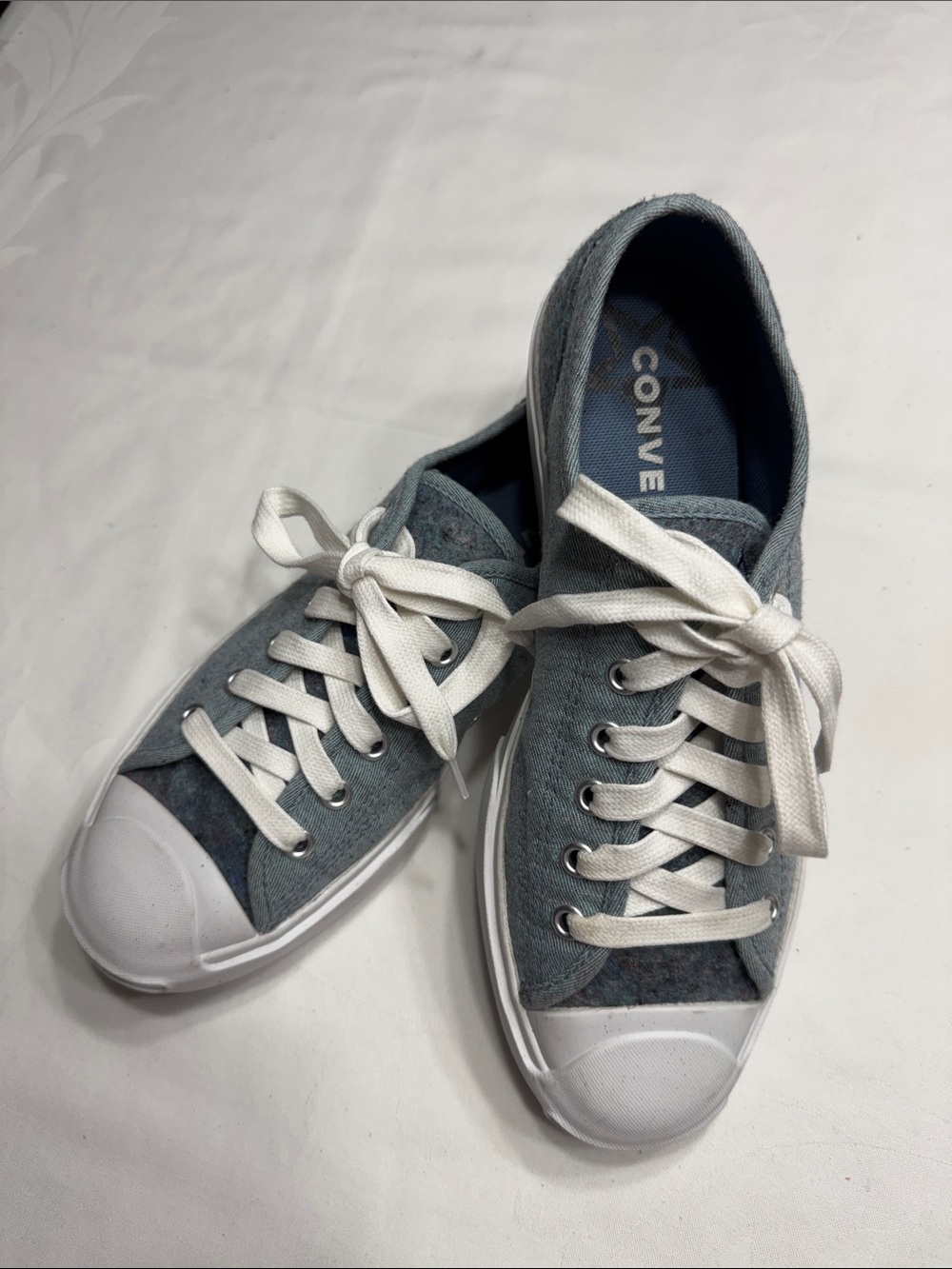Unisex Converse Jack Purcell “The one with the wedge” twill sneakers. M6/W7.5.
